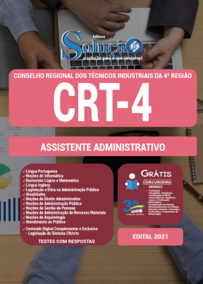 Apostila CRT-4 - Assistente Administrativo - Imagem 3