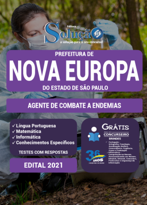 Apostila Prefeitura de Nova Europa - SP - Agente de Combate a Endemias - Imagem 3