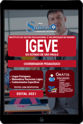 Apostila IGEVE-SP em PDF - Coordenador Pedagógico - Imagem 1