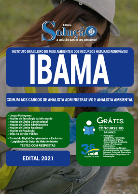 Apostila Concurso Ibama - Analista Ambiental - Tema 3 - Solução Cursos e  Concursos