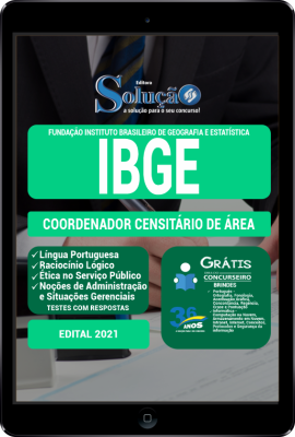 Apostila IBGE em PDF - Coordenador Censitário de Área - Imagem 1