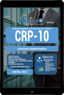 Apostila CRP 10º Região em PDF - Assistente Administrativo - Imagem 1