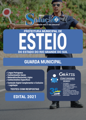 Apostila Prefeitura de Esteio - RS - Guarda Municipal - Imagem 3