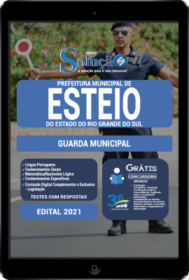 Apostila Prefeitura de Esteio - RS em PDF - Guarda Municipal - Imagem 1