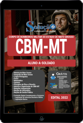 Apostila CBM-MT em PDF - Aluno-A-Soldado - Imagem 1