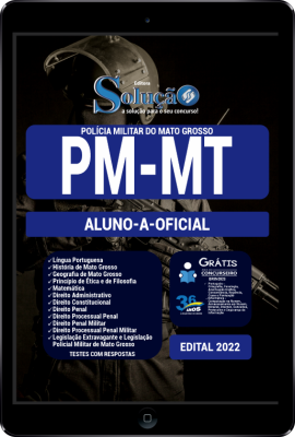 Apostila PM-MT em PDF - Aluno-A-Oficial - Imagem 1