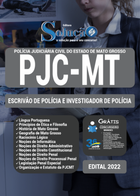 Apostila PJC-MT - Escrivão de Polícia e Investigador de Polícia - Imagem 3