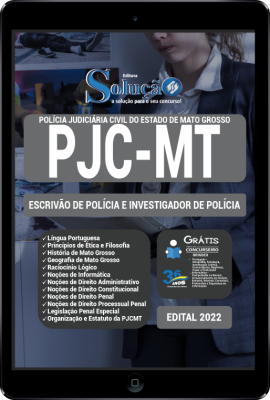 Apostila PJC-MT em PDF - Escrivão de Polícia e Investigador de Polícia - Imagem 1