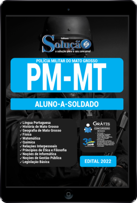 Apostila PM-MT em PDF - Aluno-A-Soldado - Imagem 1