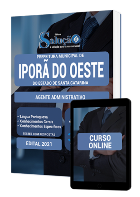 Apostila Prefeitura de Iporã do Oeste - SC - Agente Administrativo - Imagem 1