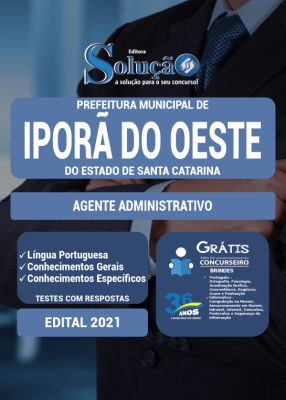 Apostila Prefeitura de Iporã do Oeste - SC - Agente Administrativo - Imagem 3