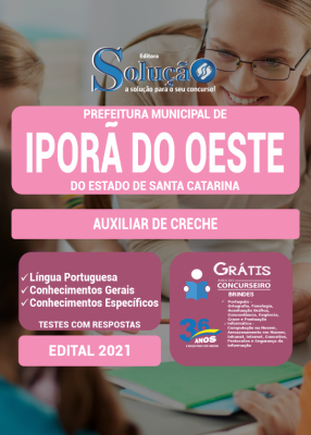 Apostila Prefeitura de Iporã do Oeste - SC - Auxiliar de Creche - Imagem 3