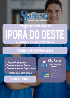 Apostila Prefeitura de Iporã do Oeste - SC - Técnico em Enfermagem - Imagem 3