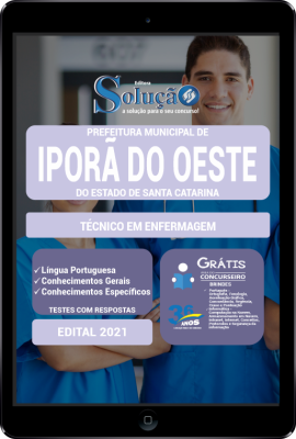 Apostila Prefeitura de Iporã do Oeste - SC em PDF - Técnico em Enfermagem - Imagem 1