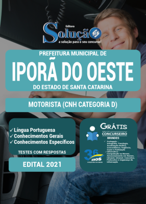 Apostila Prefeitura de Iporã do Oeste - SC - Motorista (CNH Categoria D) - Imagem 3