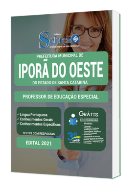 Apostila Prefeitura de Iporã do Oeste - SC - Professor de Educação Especial - Imagem 2