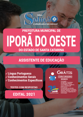 Apostila Prefeitura de Iporã do Oeste - SC - Assistente de Educação - Imagem 3