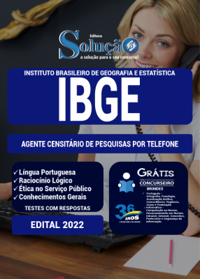 Apostila IBGE - Agente Censitário de Pesquisas por Telefone - Imagem 3