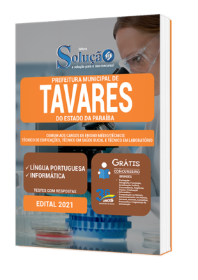 Apostila Prefeitura de Tavares - PB - Comum aos Cargos de Ensino Médio/Técnico: Técnico de Edificações, Técnico em Saúde Bucal e Técnico em Laboratório - Imagem 2