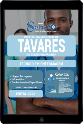 Apostila Prefeitura de Tavares - PB em PDF - Técnico em Enfermagem - Imagem 1