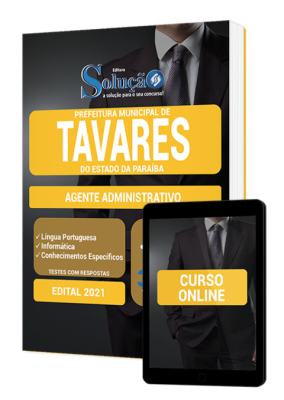 Apostila Prefeitura de Tavares - PB - Agente Administrativo - Imagem 1