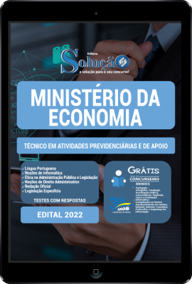 Apostila Ministério da Economia em PDF - Técnico em Atividades Previdenciárias e de Apoio - Imagem 1