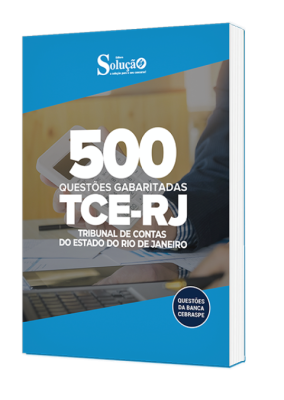 Caderno de Questões TCE-RJ - 500 Questões Gabaritadas - Imagem 1