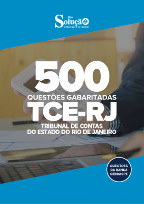 Caderno de Questões TCE-RJ - 500 Questões Gabaritadas - Imagem 2