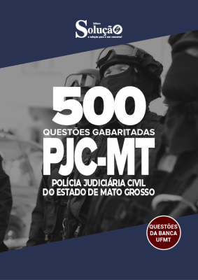 Caderno de Questões PJC-MT - 500 Questões Gabaritadas - Imagem 2