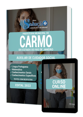 Apostila Prefeitura de Carmo - RJ - Auxiliar de Cuidador Social - Imagem 1