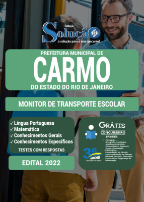 Apostila Prefeitura de Carmo - RJ - Monitor de Transporte Escolar - Imagem 3