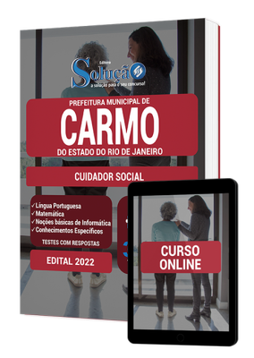 Apostila Prefeitura de Carmo - RJ - Cuidador Social - Imagem 1