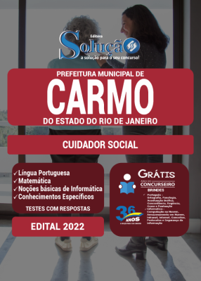 Apostila Prefeitura de Carmo - RJ - Cuidador Social - Imagem 3