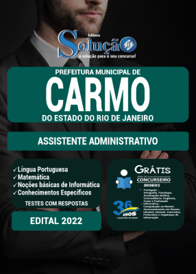 Apostila Prefeitura de Carmo - RJ - Assistente Administrativo - Imagem 3