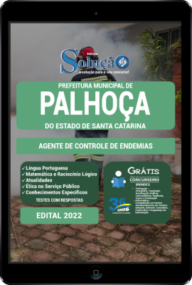 Apostila Prefeitura de Palhoça - SC em PDF - Agente de Controle de Endemias - Imagem 1