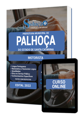 Apostila Prefeitura de Palhoça - SC - Motorista - Imagem 1