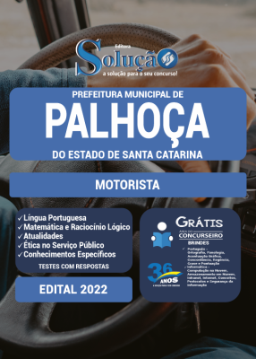 Apostila Prefeitura de Palhoça - SC - Motorista - Imagem 3