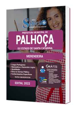 Apostila Prefeitura de Palhoça - SC - Merendeira - Imagem 2