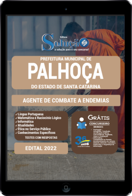 Apostila Prefeitura de Palhoça - SC em PDF - Agente de Combate a Endemias - Imagem 1