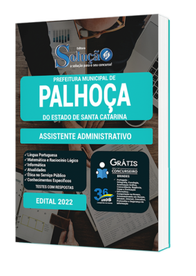 Apostila Prefeitura de Palhoça - SC - Assistente Administrativo - Imagem 2