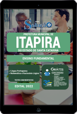 Apostila Prefeitura de Itapira - SP em PDF - Ensino Fundamental - Imagem 1