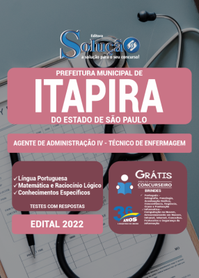 Apostila Prefeitura de Itapira - SP - Agente de Administração IV - Técnico de Enfermagem - Imagem 3