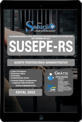 Apostila SUSEPE-RS em PDF - Agente Penitenciário Administrativo - Imagem 1