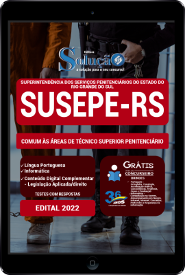 Apostila SUSEPE-RS em PDF - Comum às Áreas de Técnico Superior Penitenciário - Imagem 1