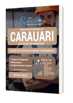 Apostila Prefeitura de Carauari - AM - Comum aos Cargos de Ensino Fundamental - Imagem 2