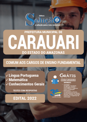 Apostila Prefeitura de Carauari - AM - Comum aos Cargos de Ensino Fundamental - Imagem 3