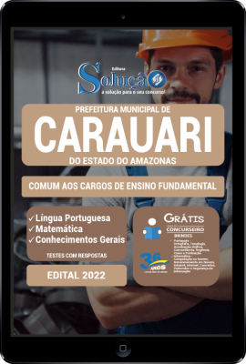 Apostila Prefeitura de Carauari - AM em PDF - Comum aos Cargos de Ensino Fundamental - Imagem 1