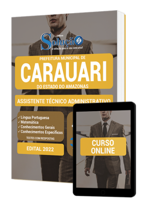 Apostila Prefeitura de Carauari - AM - Assistente Técnico Administrativo - Imagem 1