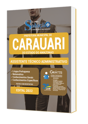 Apostila Prefeitura de Carauari - AM - Assistente Técnico Administrativo - Imagem 2