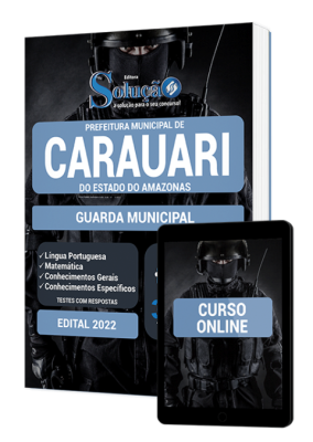 Apostila Prefeitura de Carauari - AM - Guarda Municipal - Imagem 1